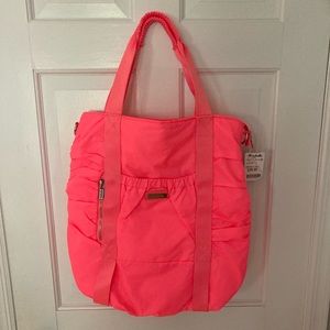 Apana Neon Pink Yoga/Gym Bag